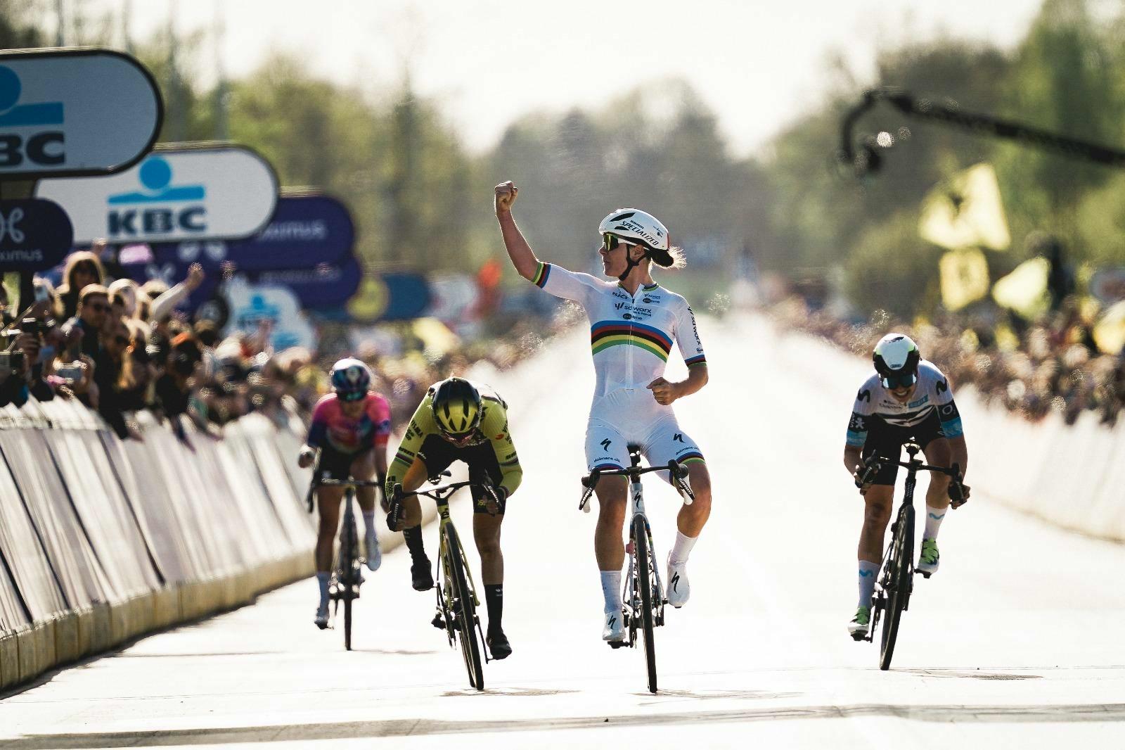 Kopecky seule détentrice du record du Tour des Flandres