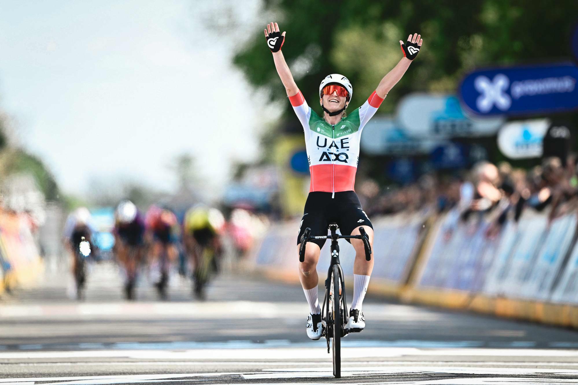 Longo Borghini crowns herself as record holder