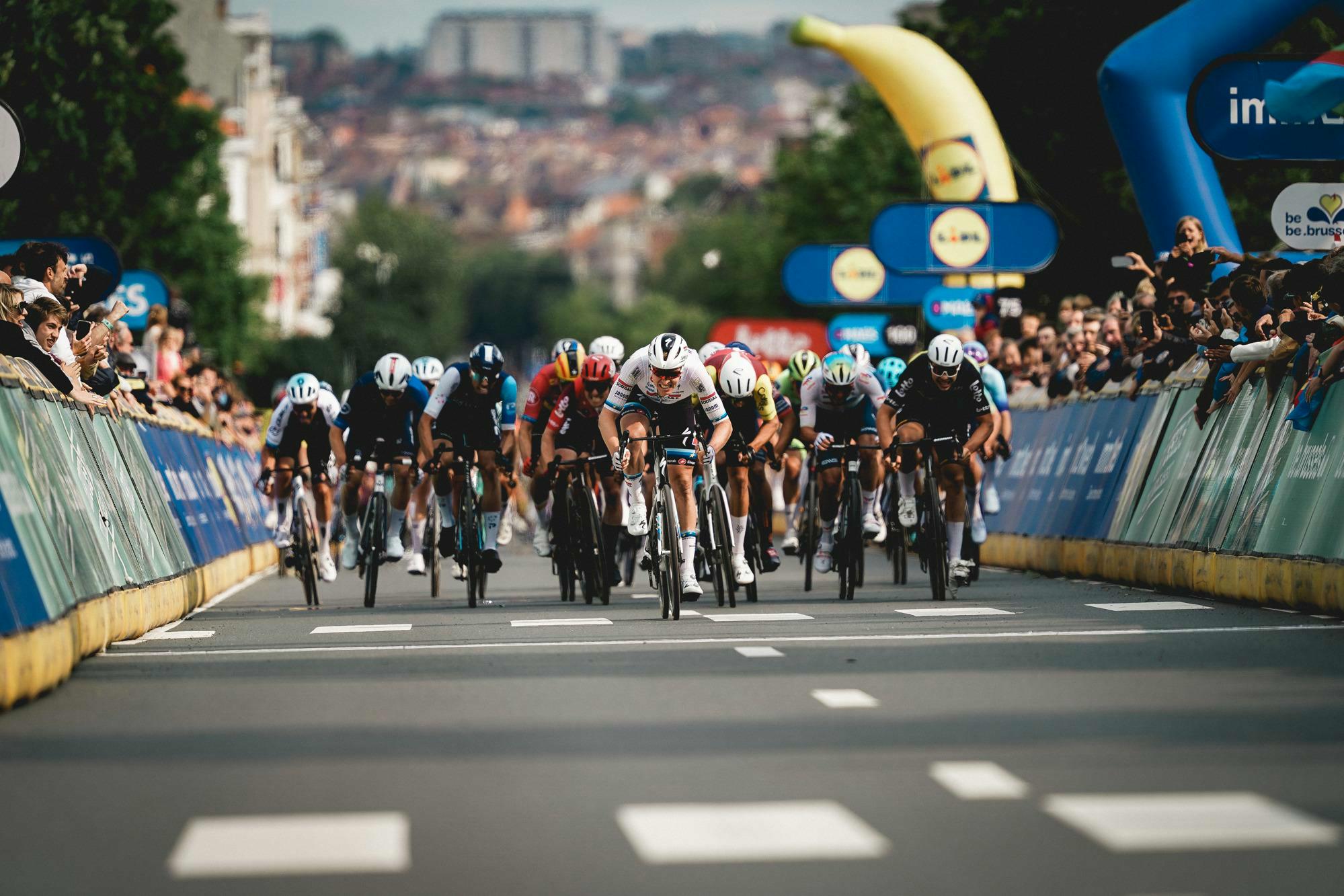 Merlier sprint met overmacht naar de overwinning in Brussels Cycling Classic